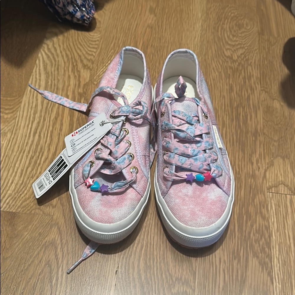 Love shack Fancy Superga NWT
